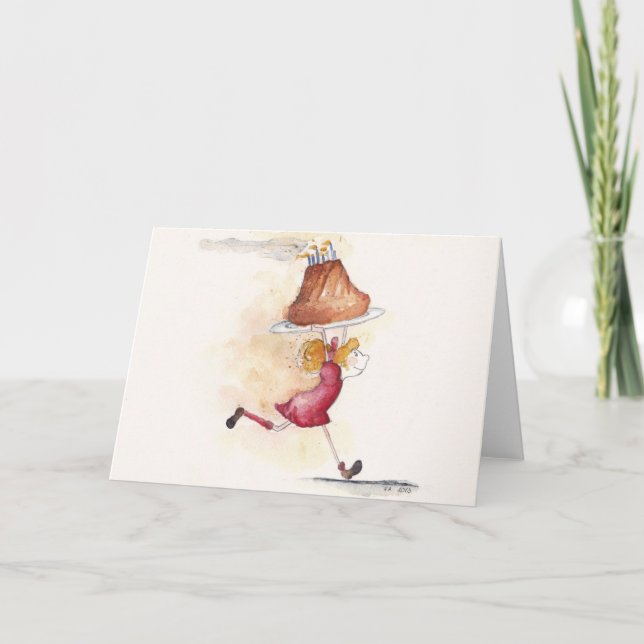 Tarjeta Happy birthday (Anverso)