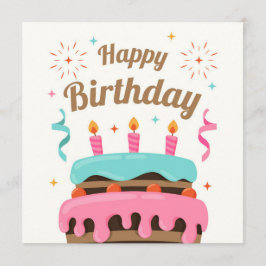 Tarjeta Happy Birthday