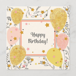 Tarjeta Happy Birthday