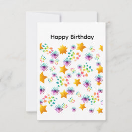 Tarjeta Happy Birthday Card