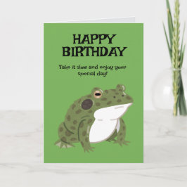 Tarjeta Happy Birthday Card – Cheerful & Customizable