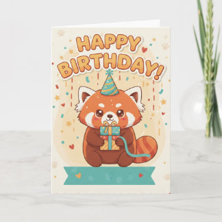 Tarjeta happy birthday card cute for women