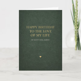Tarjeta happy birthday card romantic