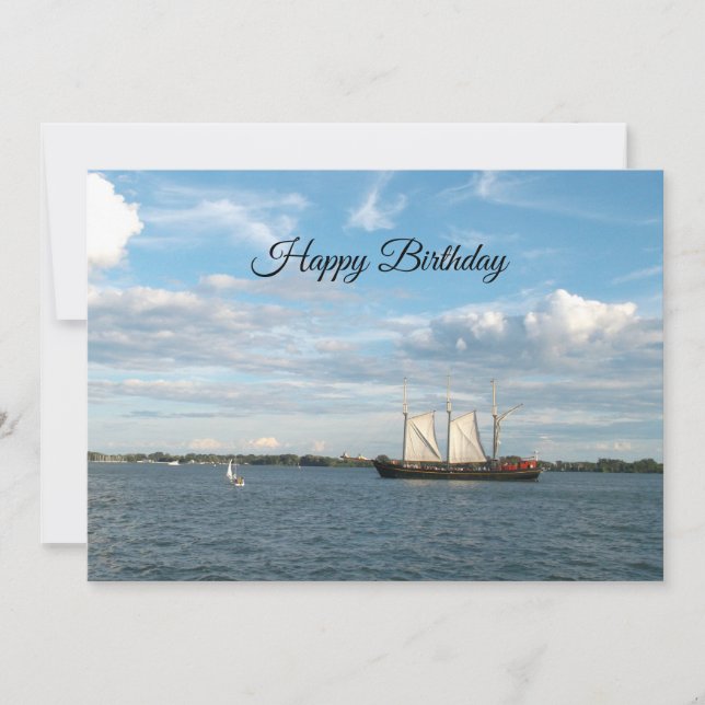 Tarjeta Happy birthday Dad flat card (Anverso)