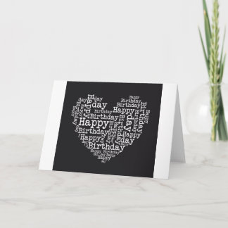 Tarjeta Happy birthday design