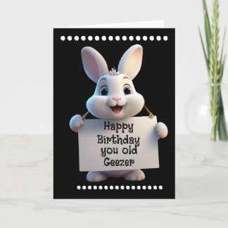 Tarjeta HAPPY BIRTHDAY Folded Greeting Card