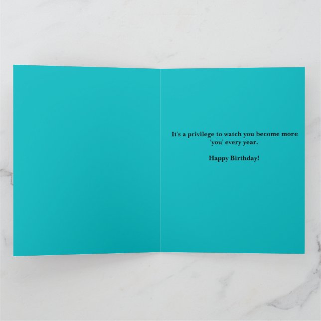 Tarjeta Happy Birthday Funfetti Card (Interior)