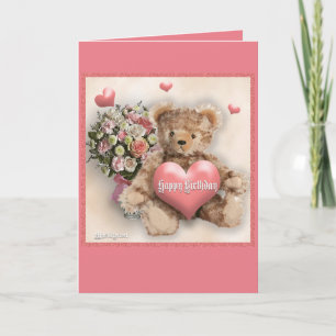 Tarjeta Happy Birthday - Girl