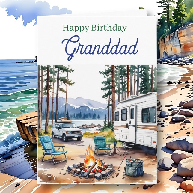 Tarjeta Happy Birthday Granddad | Fishing Tackle Box (Subido por el creador)