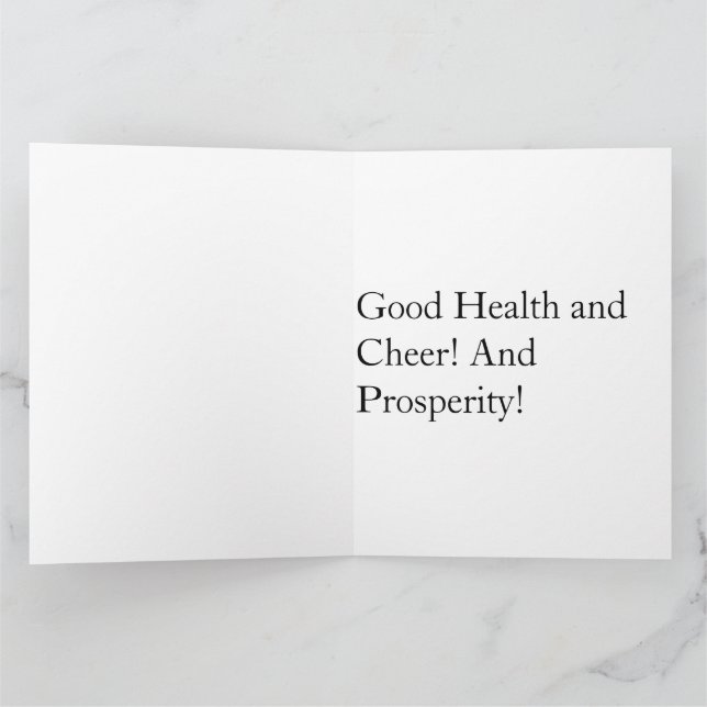 TARJETA HAPPY BIRTHDAY PURPLE FLOWERS (Interior)