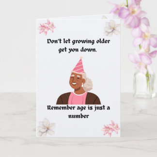 Tarjeta Happy Birthday Senior!