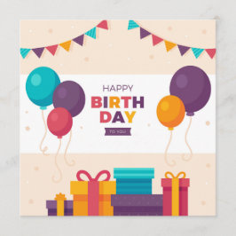 Tarjeta Happy Birthday To You