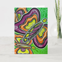 Tarjeta Happy Butterflies Blank Greeting Card