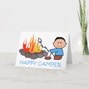 Tarjeta Happy Camper