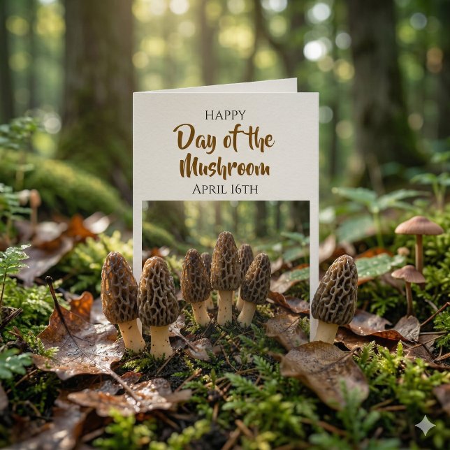 Tarjeta Happy Day of the Mushroom! April 16th (Subido por el creador)