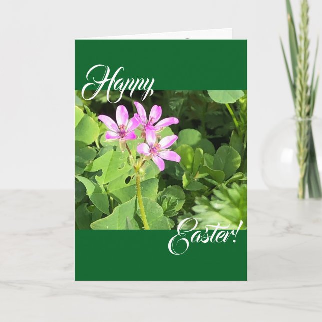 Tarjeta Happy Easter 1 - Folded Greeting Card (Anverso)