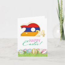 Happy Easter 2024 Greeting Card "Armenia"