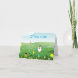 Tarjeta Happy Easter card