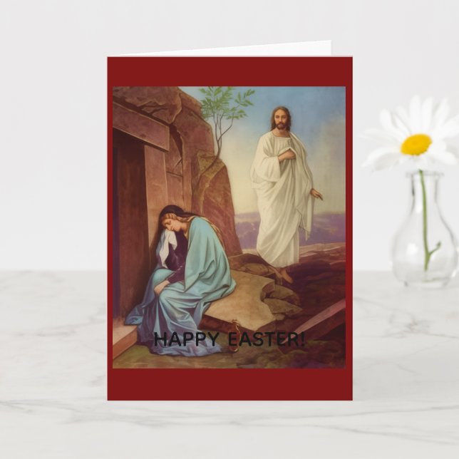 Tarjeta Happy Easter Greeting Card (Planta pequeña)
