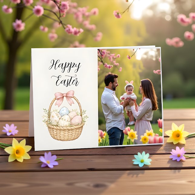 Tarjeta Happy Easter Photo Card (Subido por el creador)