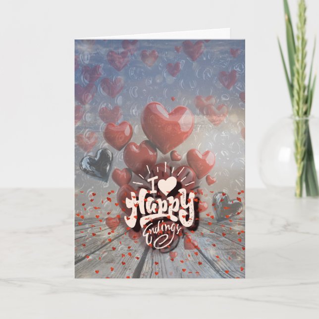 Tarjeta Happy Endings  (Anverso)