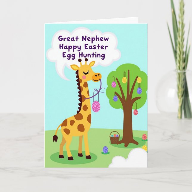 Tarjeta Happy Festive Hunt Card (Anverso)