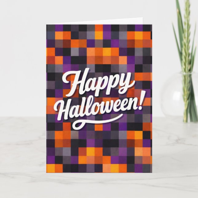 Tarjeta Happy Halloween (Anverso)