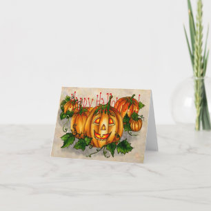 Tarjeta HAPPY HALLOWEEN de SHARON SHARPE