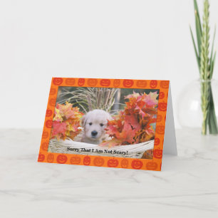 Tarjeta Happy Halloween Puppy Card