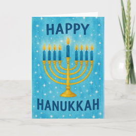 Tarjeta Happy Hanukkah