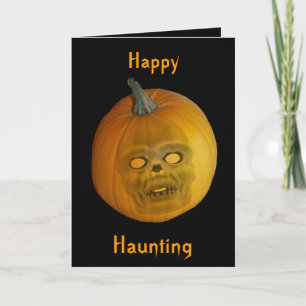 Tarjeta Happy Haunting Greeting Card