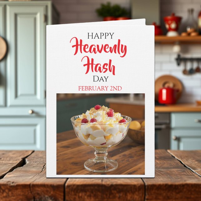 Tarjeta Happy Heavenly Hash Day! February 2nd (Subido por el creador)