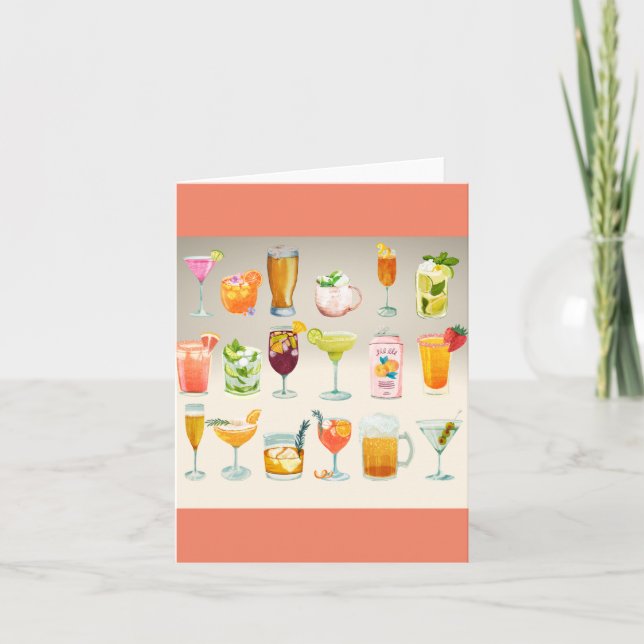 Tarjeta Happy Hour Blank (Anverso)