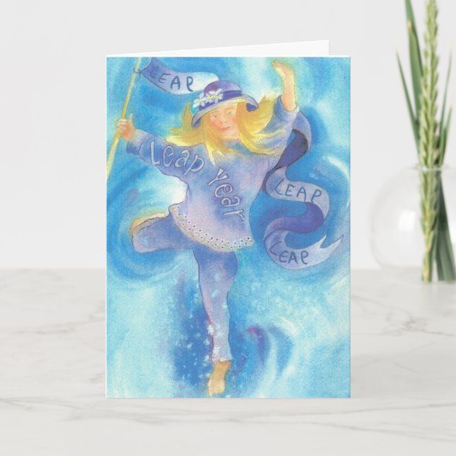 TARJETA HAPPY LEAP YEAR (Anverso)