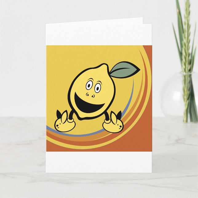 Tarjeta Happy Lemon Face (Subido por el creador)