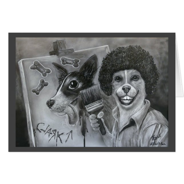 Tarjeta "Happy Little Biscuits" (Anverso (Horizontal))