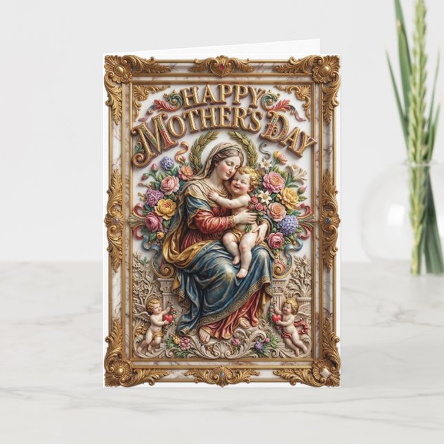 TARJETA HAPPY MOTHER'S DAY (Anverso)