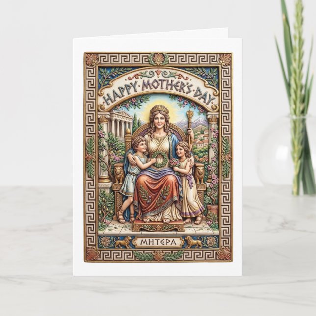 TARJETA HAPPY MOTHER'S DAY (Anverso)