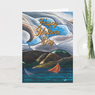 Tarjeta 🎨 Happy Mother's Day Card 🎨 Modern Art Edition