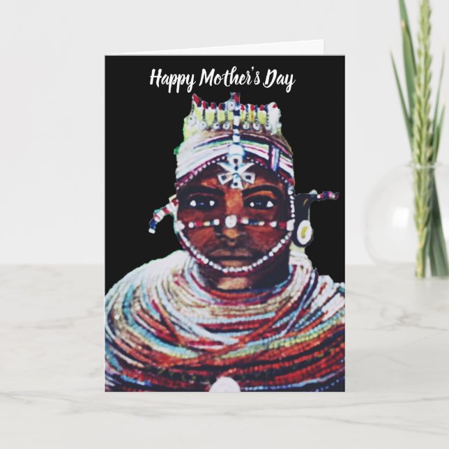 Tarjeta HAPPY MOTHER'S DAY QUEEN   card (Anverso)