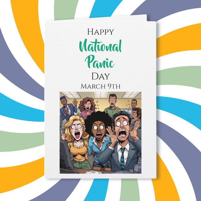 Tarjeta Happy Panic Day | March 9th (Subido por el creador)