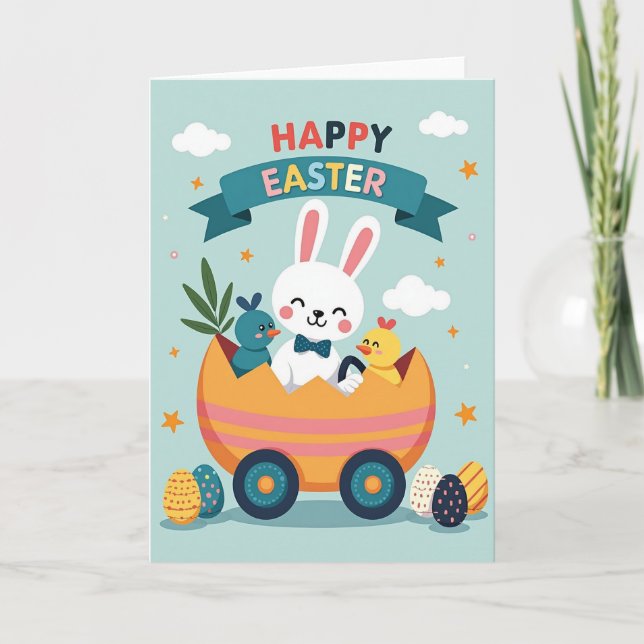 Tarjeta Happy Spring Adventure Card (Anverso)