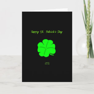 Tarjeta Happy St. Patrick's Day Vertical Greeting Card