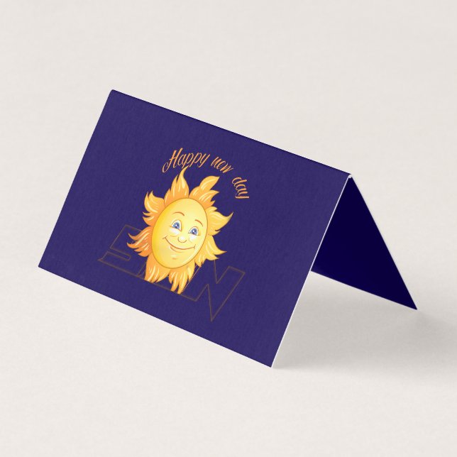 Tarjeta Happy Sun (Anverso)