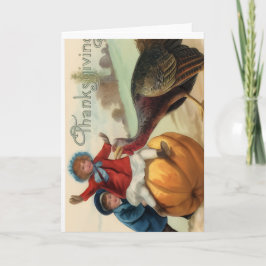 Tarjeta Happy Thanksgiving Greeting Card