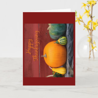Tarjeta Happy Thanksgiving Greeting Card