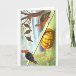 Tarjeta Happy Thanksgiving Greeting Card