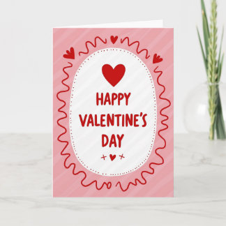 Tarjeta Happy Valentines Day Card