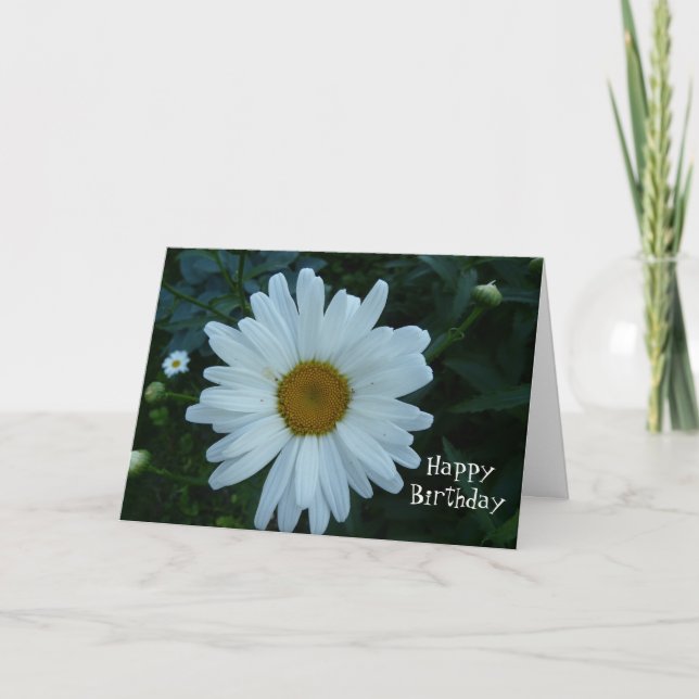 Tarjeta HappyBirthday-Daisy (Anverso)
