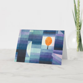 Tarjeta Harbinger de otoño - Paul Klee